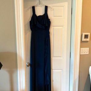 BCBG MAX AZRIA dress; size 2; Navy Blue; excellent condition